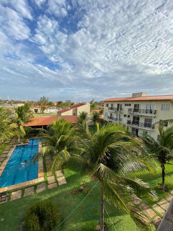 Apartamento Com Vista Para O Mar, Piscina , Deck , Playground E Estacionamento . Taíba Exteriér fotografie
