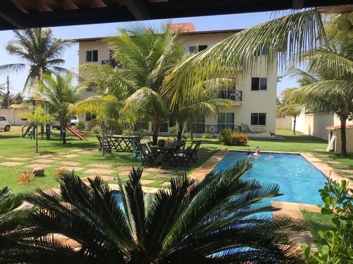 Apartamento Com Vista Para O Mar, Piscina , Deck , Playground E Estacionamento . Taíba Exteriér fotografie